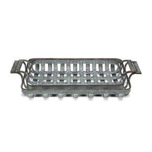 Ensemble de 2 plateaux décoratifs en métal galvanisé de qualité supérieure et de matériaux à un prix très abordable - Product Image 4