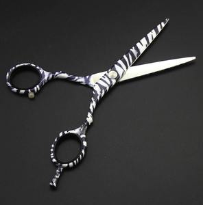 Juego de tijeras profesionales para el cuidado de mascotas de 7,5 pulgadas, tijeras curvas rectas, tijeras de tiburón, Kit plateado - Product Image 3