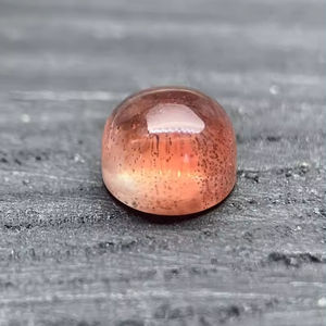 100% naturel Oregon Sunstone brun clair couleur rouge avec léger effet Schiller forme ronde Cabochons en vrac pour la fabrication de bijoux - Product Image 1