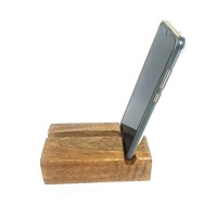 Support mobile design poisson pour la maison et le bureau support de téléphone portable en bois de meilleure qualité pour le salon et la chambre à coucher