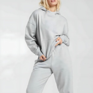 OEM Sweats à capuche en molleton de coton Impression et broderie personnalisées Logo Pull unisexe surdimensionné et sweatshirts zippés pour la vente en gros - Product Image 5