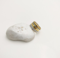 Bague en argent sterling 925 pour femme, style bohème, sertie de pierres précieuses et de diamants, en laiton massif, idéale pour mariages et anniversaires