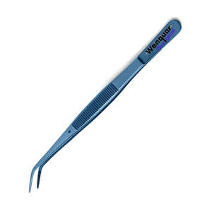 Pinzas Dentales de Acero Inoxidable, Acabado Azul, Instrumento Quirúrgico Wenquar, Precio de Fábrica al por Mayor - Product Image 1