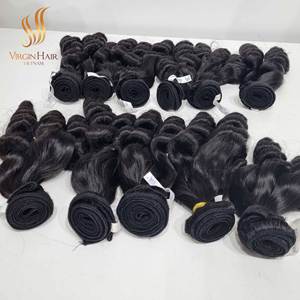 Best Seller Super Double Drawn Raw Vietnamese <b>Hair</b> <b>Extensions</b> Loose Deep Wave Bundles <b>Light</b> <b>Color</b> High <b>Human</b> <b>Hair</b> <b>Extension</b> - Product Image 3