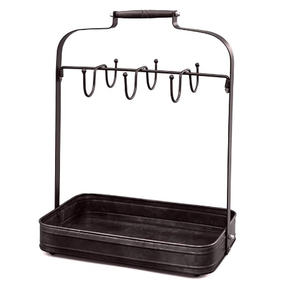 Comptoir de cuisine support de tasse fini noir support de tasse à café hôtel table usage de cuisine à domicile - Product Image 1