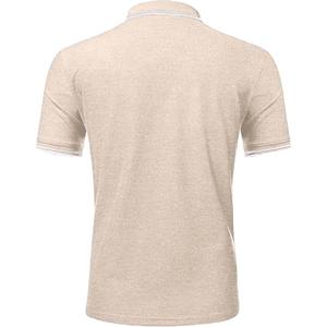 2026 nouveau personnalisé hommes Polo classique côtelé Ultra Strech doux décontracté tricot à manches courtes grande taille hommes polos - Product Image 4