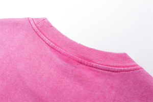 เสื้อยืดผ้าฝ้ายโอเวอร์ไซส์ผ้า100% กรดซักได้ใส่สบายทันสมัยออกแบบโลโก้ได้ตามต้องการ - Product Image 2