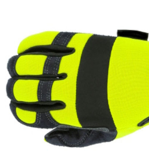 Gants d'équitation d'hiver avec revêtement en latex sableux et renfort d'entrejambe pour les travaux de construction et la sécurité. - Product Image 5