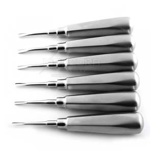 ชุดลิฟต์ทำฟันทำจากสแตนเลสแบบแมนนวลสำหรับการใช้งานระดับมืออาชีพน้ำหนักเบาสามารถนำกลับมาใช้ใหม่ได้และเป็นมิตรกับสิ่งแวดล้อม - Product Image 2