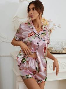 Pijamas de Seda de Primera Calidad al por Mayor, 16 mm de Largo, Elegantes, hasta la Rodilla, Tallas Grandes, 100% Seda Transpirable - Product Image 4