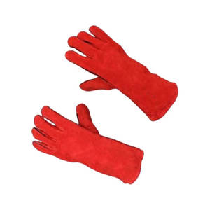 Guantes de Soldadura de Cuero Vacuno Resistentes a la Abrasión, Flexibles, Ignífugos, Transpirables y Duraderos para Uso Diario en Exteriores - Product Image 2