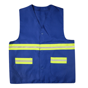 เสื้อกั๊กนิรภัยแบบปรับแต่งได้เสื้อตาข่ายสะท้อนแสง - Product Image 4