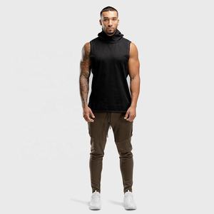 2025 Customized Logo Sleeveless <b>Hoodie</b> for <b>Men</b> Causal Best Quality Material Wholesale Price for Summer - Product Image 4