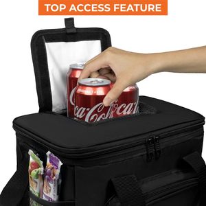 <span class=keywords><strong>Bolsa</strong></span> Térmica, <span class=keywords><strong>Bolsa</strong></span> <span class=keywords><strong>de</strong></span> Almuerzo Plegable Aislada para Hombres, <span class=keywords><strong>Trabajo</strong></span>, Campamento, Playa, Viajes, <span class=keywords><strong>Bolsa</strong></span> <span class=keywords><strong>de</strong></span> Comestibles Portátil <span class=keywords><strong>de</strong></span> Lado Suave para Alimentos Calientes y Fríos - Product Image 6