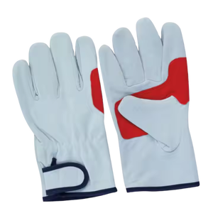 ถุงมือหนังอุตสาหกรรมประสิทธิภาพสูง ปรับแต่งได้ ป้องกันการลื่น ระบายอากาศได้ดี ทนทาน ป้องกันการสั่นสะเทือน ผลิตจากหนังแพะ - Product Image 2