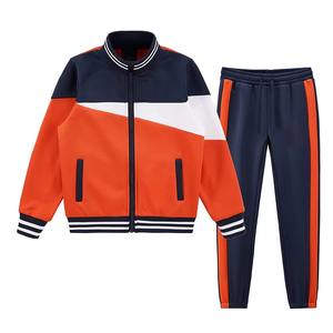 ชุดวอร์มผู้ชายลายพิมพ์สำหรับฤดูหนาว มีซิป เหมาะสำหรับไลฟ์สไตล์แอคทีฟ ฟิตเนส และกีฬาลำลอง เนื้อผ้านุ่ม น้ำหนักเบา - Product Image 1