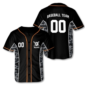 Uniformes deportivos de poliéster personalizados al por mayor, camisetas de béisbol que absorben la humedad, logotipo bordado sublimado para equipos, ropa de fútbol - Product Image 1
