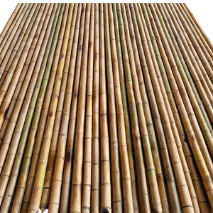 Postes de bambú doblados para casas de familia ecológicas y diseño de restaurante al aire libre - Product Image 4