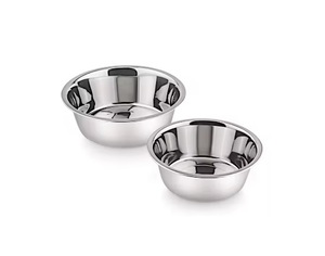 Tazón de perro de cobre pulido de diseño Regular hecho a mano de variedad de lujo para alimentación de agua y comida para mascotas en precio al por mayor - Product Image 3