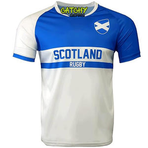 เสื้อรักบี้ลายทางผ้าโพลีเอสเตอร์ระบายอากาศ - Product Image 2