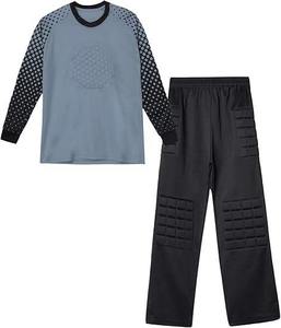 Ensemble d'uniformes de gardien de but personnalisé OEM/ODM à sublimation complète Fabricants Short de maillot de football Gants de gardien de but - Product Image 2