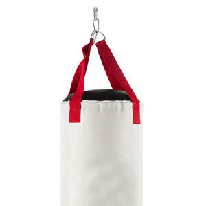 Sac de boxe suspendu en cuir véritable pour entraînement, équipement de boxe et MMA - Product Image 4