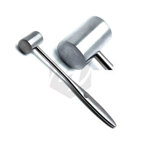 Maillet à os de qualité supérieure avec manche rond, marteau orthopédique en acier lourd pour usage chirurgical, haute qualité - Product Image 3