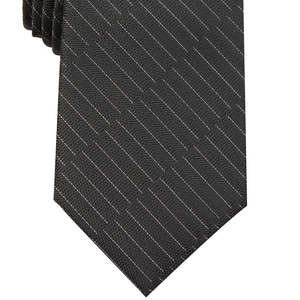 Alfani Men's Maximus Solid <b>Tie</b> Casual Party Print Flora Striped Classic Floral Logo Black Size Regular-Wool Silk <b>Polyester</b> - Product Image 3