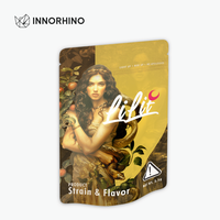 Pochette Mylar anti-odeur et résistante aux enfants avec impression en héliogravure pour l'emballage de fleurs aromatiques et de chewing-gums