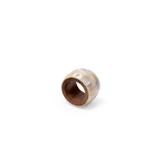 Wholesale Mop and Brass Napkin <b>Ring</b> Glitter Napkin Holders for Placemat <b>Mother</b> of Pearl Napkin <b>Rings</b> Round Shape - Product Image 3