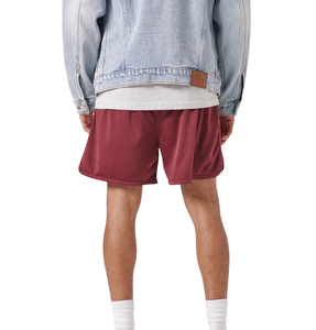 Short en maille Vente en gros Short en maille confortable Short en maille taille élastique pour adulte - Product Image 3
