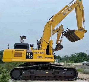 Excavadora original japonesa Komatsu 450 usada PC maquinaria de ingeniería de construcción 45 toneladas - Product Image 1