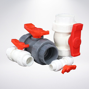 Vanne à boisseau sphérique double union en plastique Offre Spéciale - Product Image 2