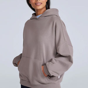 Sudaderas con Capucha Extra Grandes de Alta Calidad para Hombre con Logotipo Personalizado OEM, Sudaderas Deportivas Holgadas de Felpa Gruesa para Mujer - Product Image 1