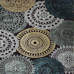 Fournisseur indien Tapis en laine touffetés à la main Motif floral Prix de gros - Product Image 3