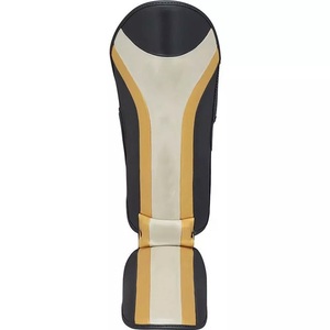 Profesión Custom Training Fitness Pu Material Protectores de piernas de alta densidad para boxeo Shin Guard - Product Image 6