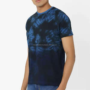 Premium de haute qualité personnalisé Logo impression hommes surdimensionné manches courtes t-shirt polyester coton hommes t-shirt - Product Image 3