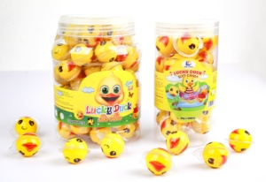 Yellow Lucky Duck Gummy Soft <b>Candy</b> Marshmallows Ball Shape Multi Color Sweet Feature Gift <b>Candy</b> for Kids Directly From Vietnam - Product Image 2