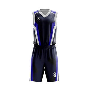 Kit de basket-ball de sport personnalisé de haute qualité pour hommes conception de gilet unique avec logo personnalisé prix de gros - Product Image 6