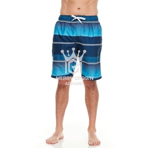 กางเกงว่ายน้ำขาสั้นสำหรับผู้ชายกางเกงว่ายน้ำแห้งเร็วมีเชือกผูกหลากสีสำหรับฤดูร้อนดีไซน์ใหม่ล่าสุด - Product Image 2