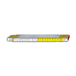 Doppio Metro Blanco/Amarillo "stabila" /717 10 Varillas de 16 mm - Product Image 1