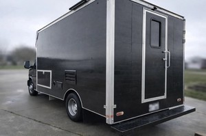 Chevvy Coffee Mobile Business Food Truck <b>Concession</b> <b>Trailer</b> with Built-in Power & Prep Space for Warranty for Outdoor Use - Product Image 2