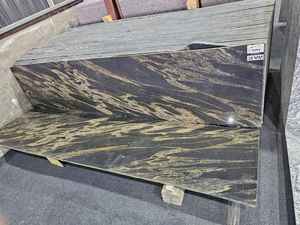 Losa de granito negro pulido precio al por mayor de alta calidad de piedra natural para suelo de pared y encimeras - Product Image 4