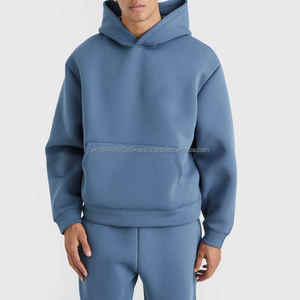 Nouveau survêtement en molleton épais de haute qualité avec logo personnalisé pour homme, respirant, surdimensionné, pour l'hiver - Product Image 3