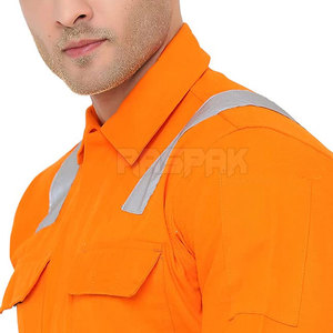 Mono de seguridad hecho a medida de nuevo diseño, mono de seguridad reflectante de alta visibilidad para el trabajo - Product Image 4
