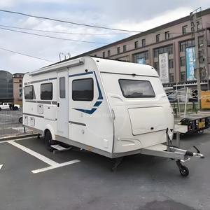 Remolque de Viaje Tipo Lágrima para 4 Personas, Caravana de Camping con Cocina en Venta - Product Image 5