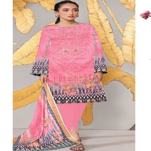 ชุดคุระตา3ชิ้นแฟชั่นสำหรับผู้หญิงจากร้าน AF ชุดเดรสอินเดียใส่ไปกับ Salwar Kameez dupata สำหรับผู้ใหญ่ - Product Image 5