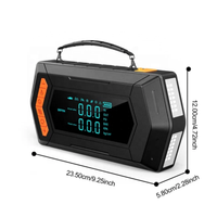 2025 nouveau Design voiture saut démarreur 10000mAh 12V 1000A gonfleur de pneu multifonctionnel SOS lampe de poche batterie au Lithium noir