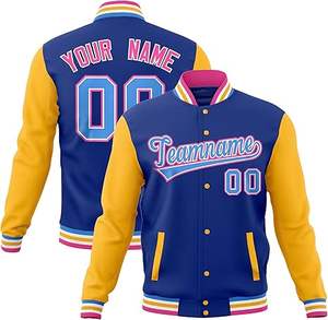 Blouson universitaire personnalisé avec patchs en chenille manches en laine et cuir Blouson élégant pour lycée pour streetwear - Product Image 4