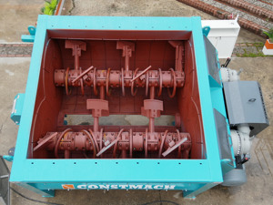 Mélangeur de béton à double arbre de 3 m3 à vendre, 2 ans de garantie Machine à longue durée de vie de haute qualité! - Product Image 3